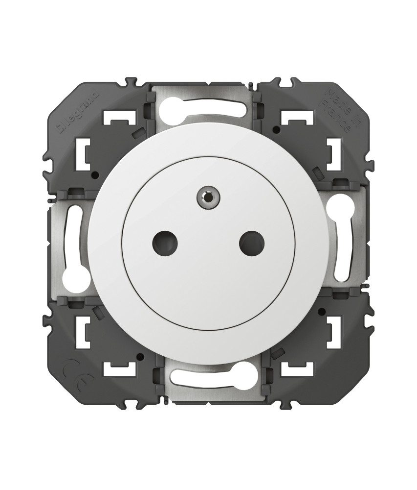 PRISE DE COURANT 2P+T SURFACE DOOXIE 16A FINITION BLANC
