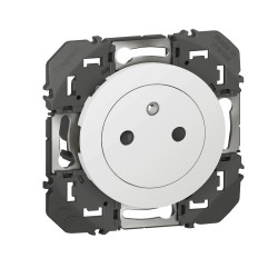PRISE DE COURANT 2P+T SURFACE DOOXIE 16A FINITION BLANC
