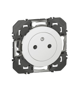 PRISE DE COURANT 2P+T SURFACE DOOXIE 16A FINITION BLANC