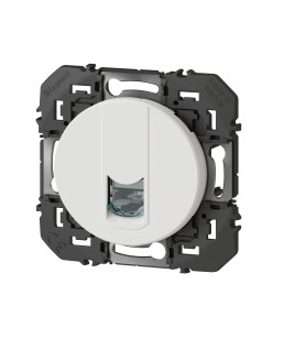 PRISE BLINDEE RJ45 CATEGORIE 6 FTP DOOXIE FINITION BLANC