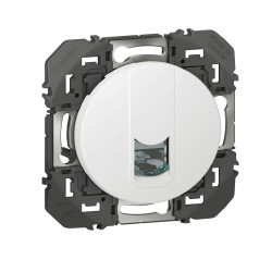 PRISE BLINDEE RJ45 CATEGORIE 6 FTP DOOXIE FINITION BLANC