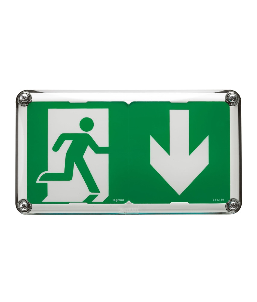 BAES D'EVACUATION SAILLIE A LEDS 45LM 1H PLASTIQUE IP66 IK10 SATI CONNECTE