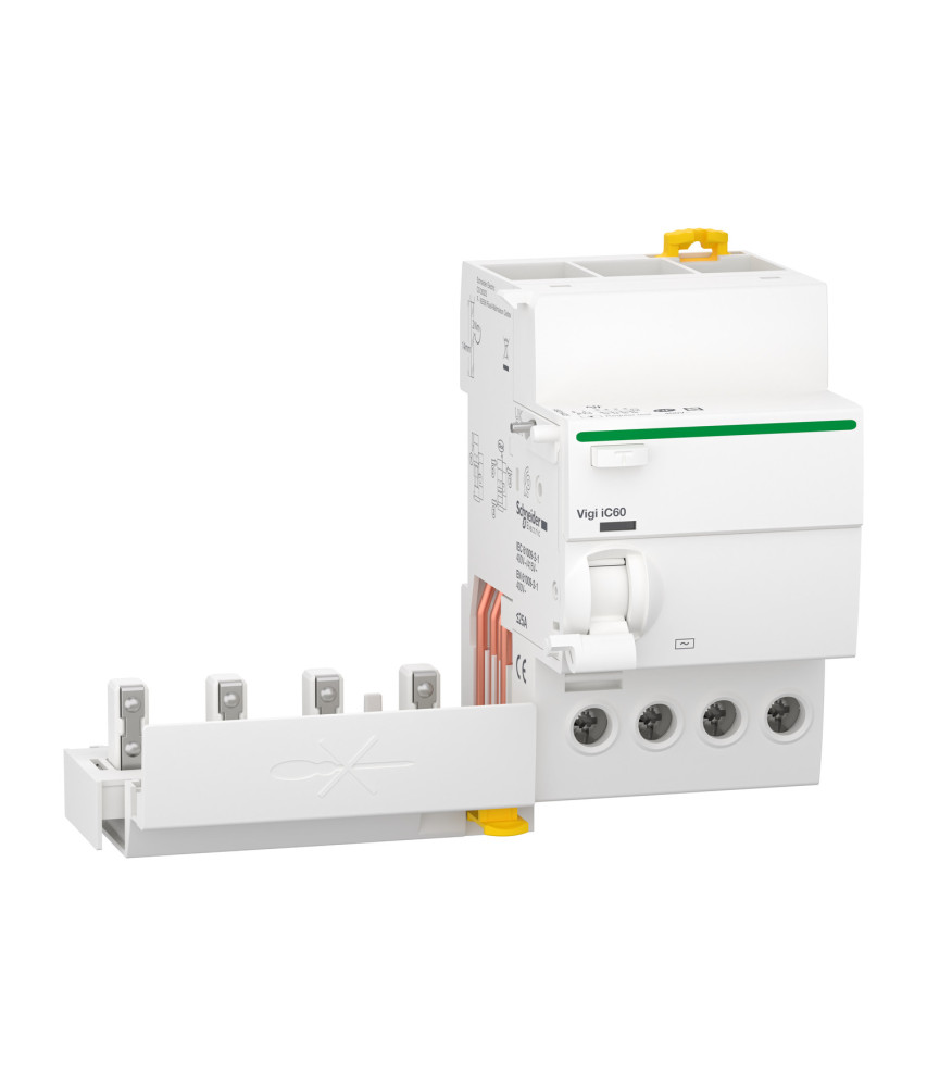 ACTI9 VIGI IC60 - BLOC DIFF - 4P 25A 300MA - 230VCA A 400VCA - TYPE AC