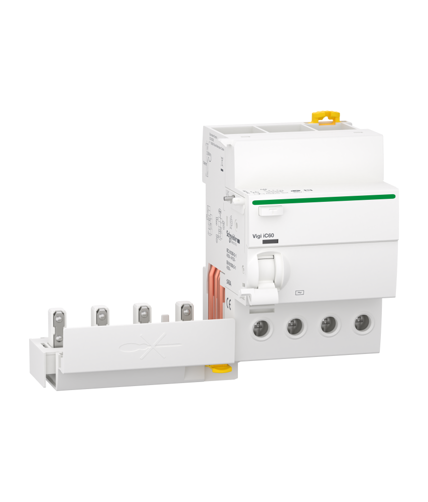 ACTI9 VIGI IC60 - BLOC DIFF 400VCA (PH\/PH) - 4P - 40A - 30MA - TYPE AC