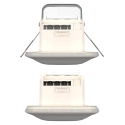 DETECTEUR PRESENCE ENCASTRE PLAFOND 360° 1 CONTACT