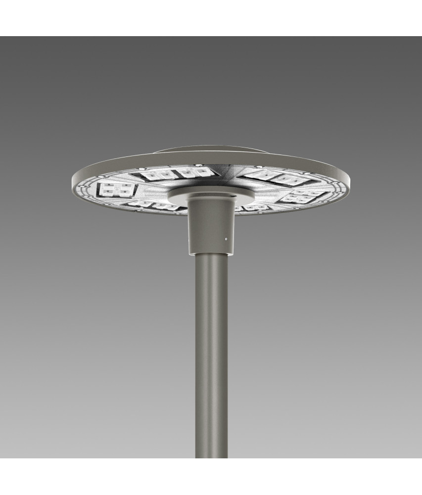 ISCHIA ROTO 3590 LED 48W GRAPHITE IP66 IK10 5580LM 3000K