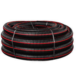 TPGLISS NBR 50\/50 - NOIR BANDES ROUGES POUR PROTEGER LES RESEAUX ELECTRIQUES