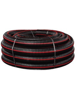 TPGLISS NBR 50\/50 - NOIR BANDES ROUGES POUR PROTEGER LES RESEAUX ELECTRIQUES