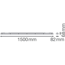 LDV DP LED 1500 46W 6500K 6400LM IP65 ETANCHE LEDVANCE