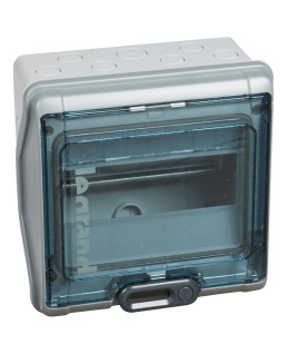 COFFRET ETANCHE PLEXO3 8 MODULES AVEC EMBOUTS PREMONTES PERFORATION DIRECTE