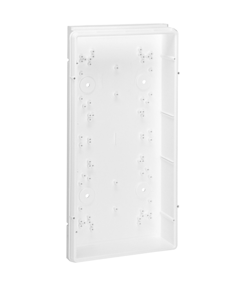 BAC ENCASTREMENT ISOLANT FAIBLE PROF POUR GTL POUR COFFRET 2 RANGEES + PLATINE