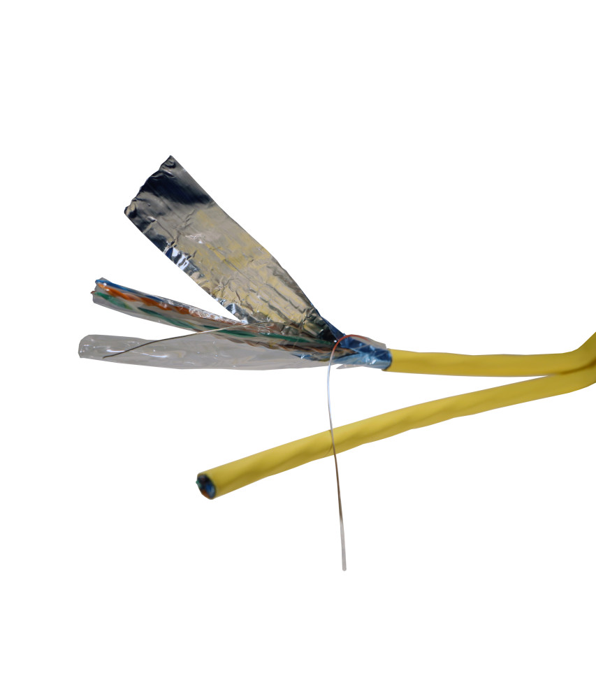 CABLE POUR RESEAUX LOCAUX LCS3 CATEGORIE 6A F\/UTP 2X4 PAIRES TORSADEES - 500M