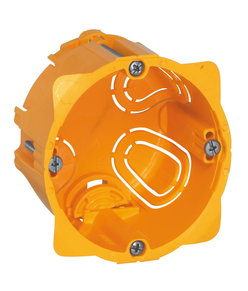 BOITE MONOPOSTE BATIBOX POUR CLOISONS SECHES DIAMETRE 67MM - PROFONDEUR 50MM