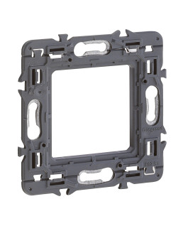 SUPPORT A VIS POUR MOSAIC , CELIANE OU SOLIROC POUR 1 POSTE OU 2 MODULES