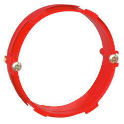 BAGUE POUR BOITE BATIBOX BETON POUR MONTAGE D'APPAREILLAGE A VIS D64MM