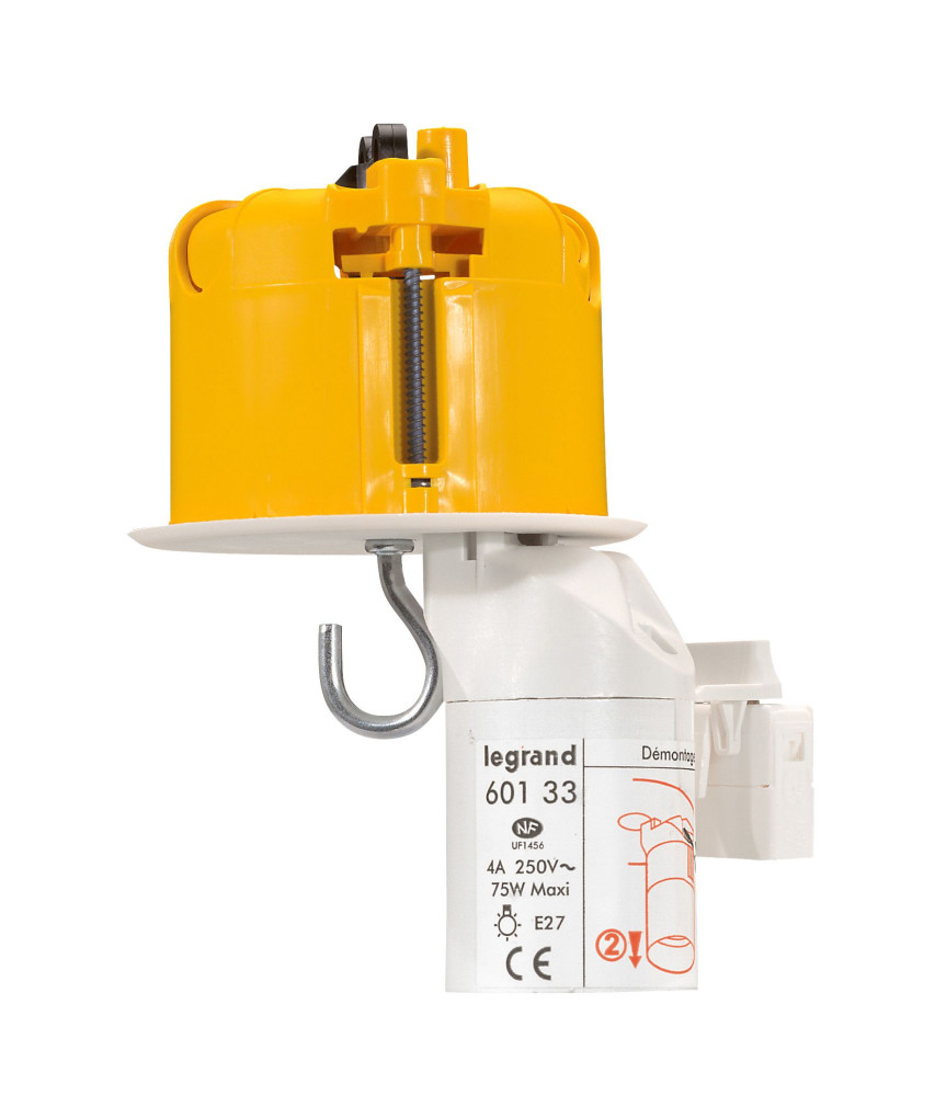 BOITE LUMINAIRE BATIBOX CLOISONS SECHES COUVERCLE DCL POUR POINT DE CENTRE