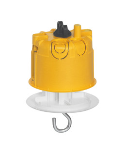 BOITE LUMINAIRE BATIBOX CLOISONS SECHES COUVERCLE DCL POUR POINT DE CENTRE