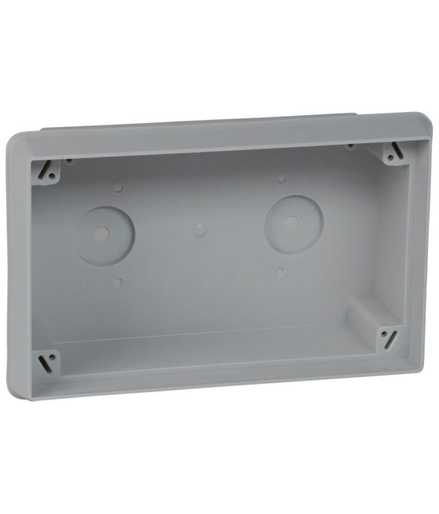 BOITE DE DERIVATION GRANDE CAPACITE BATIBOX BETON 193X303X92MM