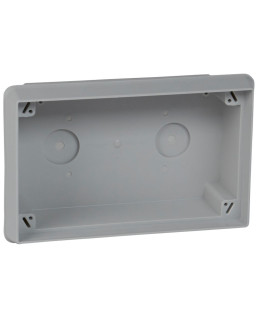 BOITE DE DERIVATION GRANDE CAPACITE BATIBOX BETON 193X303X92MM